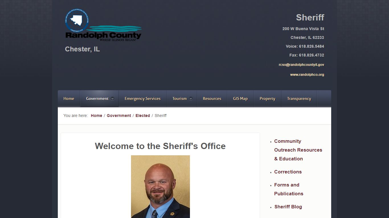 Sheriff - Welcome to Randolph County Illinois